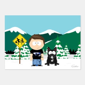 CATOON southpark busstop 2