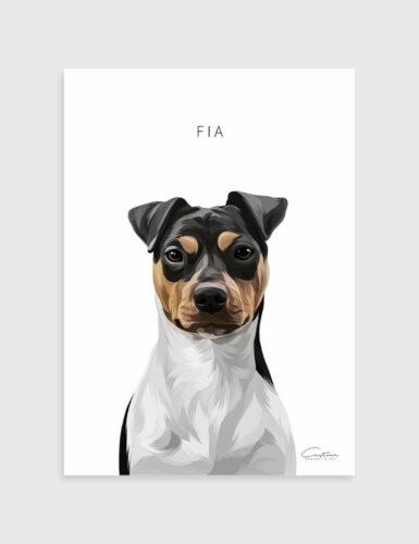 brazilian terrier painting