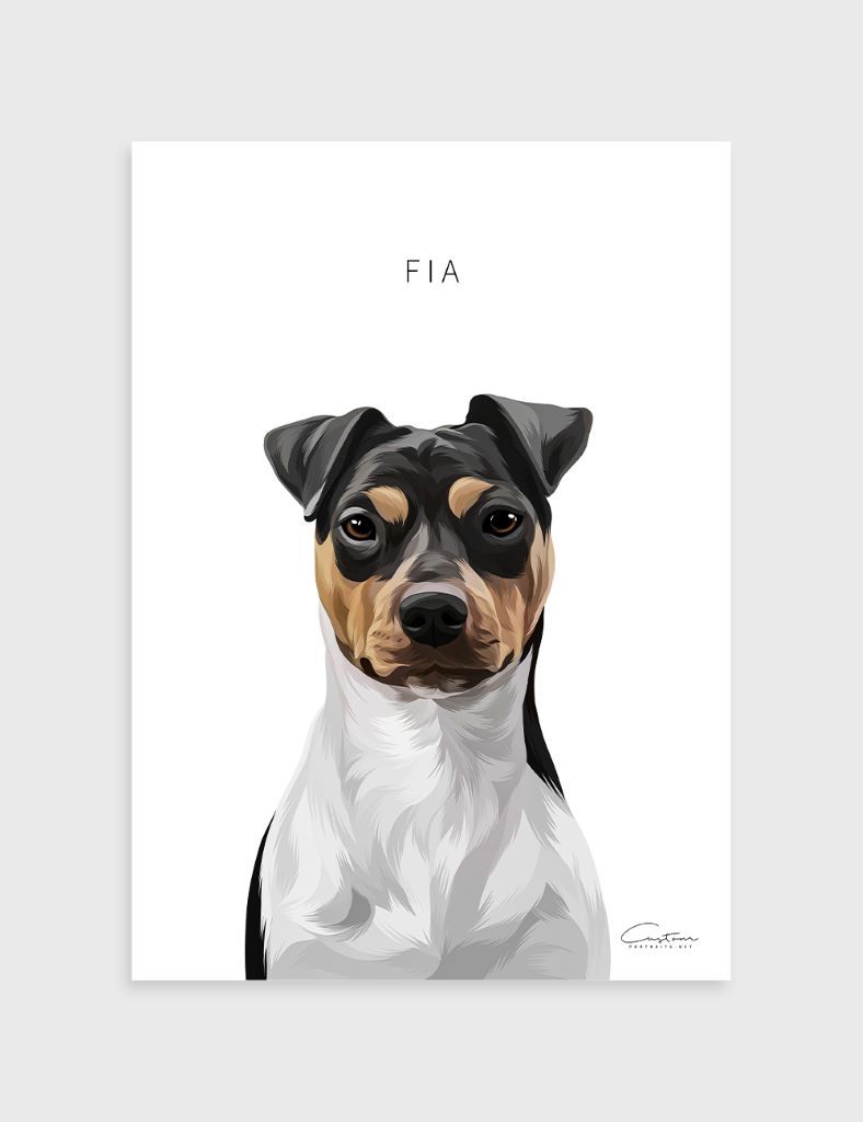 brazilian terrier painting
