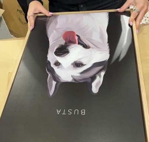 custom pet canvas