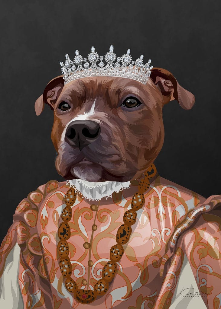 dog royal portraits