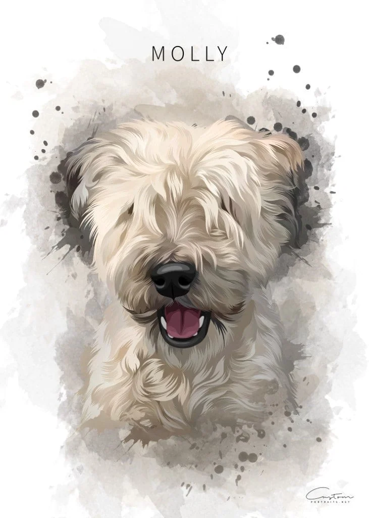 etsy watercolor pet portraits