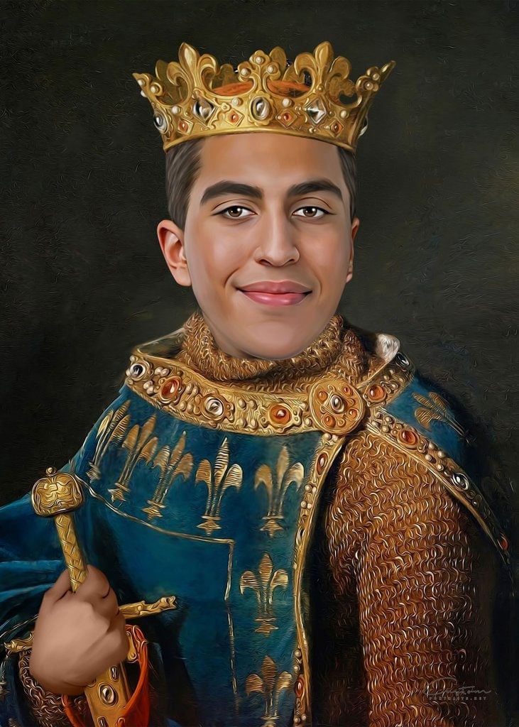 king portrait
