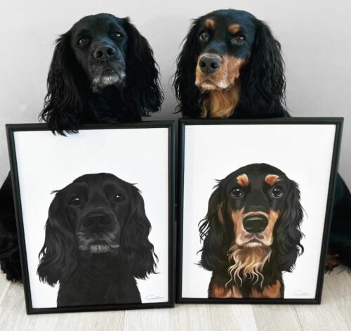 personalised pet portrait