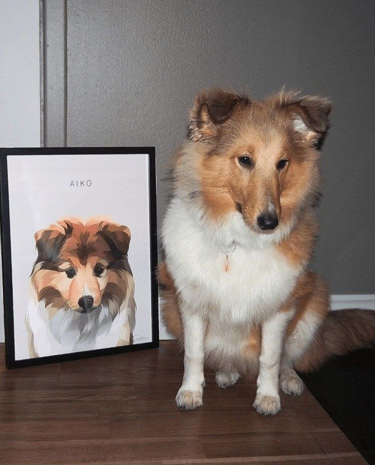 puppy portrait