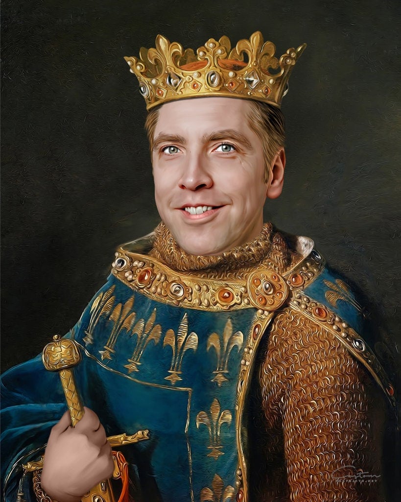 royal portrait painting