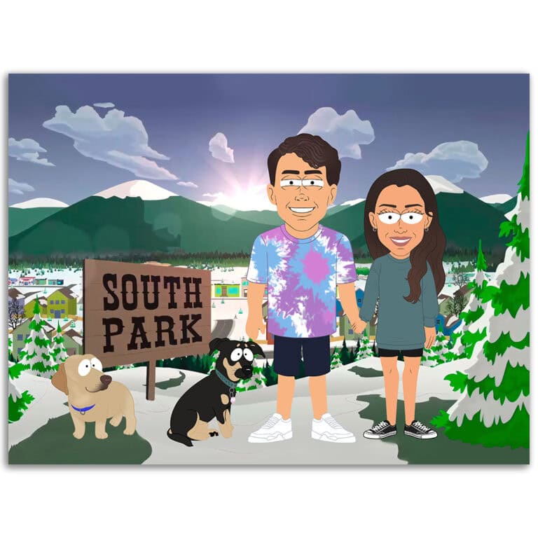 south park custom portrait